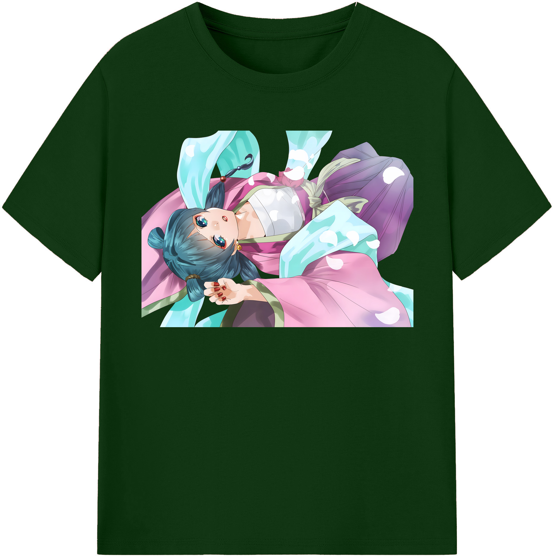 （画像用） 薬屋のひとりごと The Apothecary Diaries 綿100％半袖Tシャツ（フロントプリント）